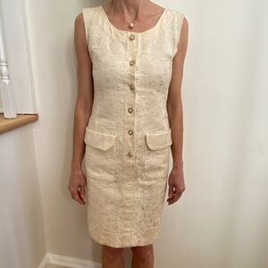 Emanuel Ungaro Vintage Jacquard Sleeveless Dress
